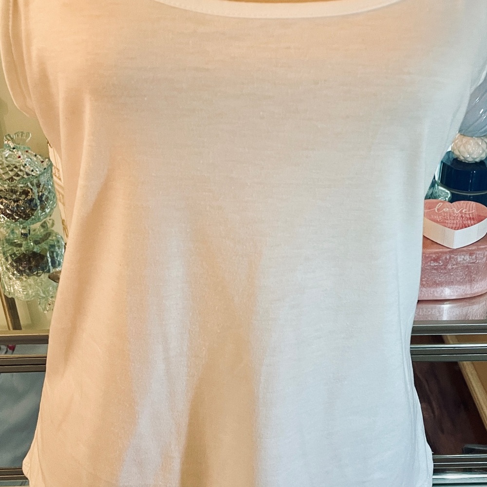 Koko + Mason NWT White Lace Top with Removable Camisole. Size M. Glamorous 😍 - Picture 6 of 10